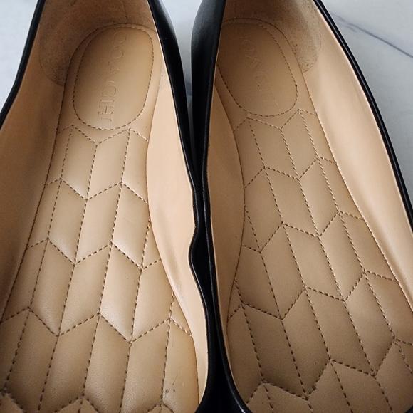 Coach Annabel Ballet Leather Shoes - Picture 5 of 7